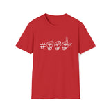 ASL Shirt "Hashtag ASL" Unisex Short Sleeve Sign Language T-Shirt