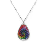 ILY Necklace "ILY Tie-Dye" Sign Language Jewelry