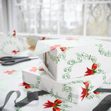 Holiday "ASL Wreath" ASL Christmas Gift Wrap Paper