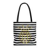 ASL Bag "ILY Pineapple-Gold" Polyester 15x16 ASL Tote Bag