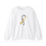 ASL Shirt "Deaf Awareness" Unisex Crewneck ASL Sweatshirt