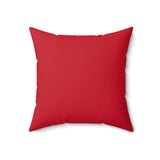 Holiday "ILY Snowflake" Christmas ASL Throw Pillow - Multiple Sizes