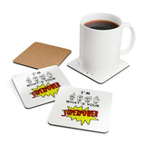 ASL Merchandise "Super Power" Corkback ASL Coaster Set