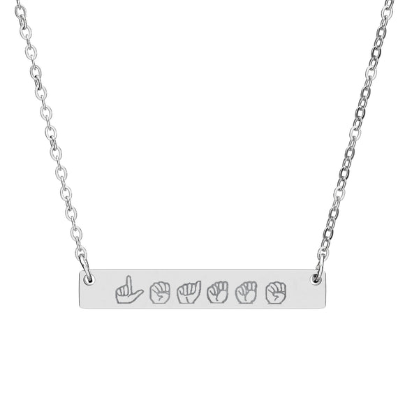 ASL Necklace 