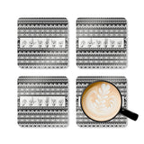 ASL Merchandise "Zentangle" Corkback ASL Coaster Set