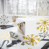 Holiday "ILY Snowflake" ASL Christmas Gift Wrap Paper