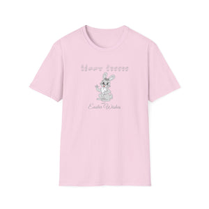 Holiday "Bunny Kisses" Unisex Short Sleeve ASL Easter T-Shirt