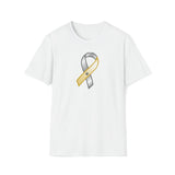 ASL Shirt "Deaf Awareness" Unisex Short Sleeve Sign Language T-Shirt