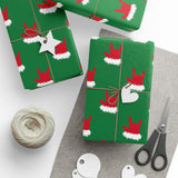 Holiday "Santa ILY" ASL Christmas Gift Wrap Paper