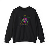 Holiday "Mardi Gras" Unisex Crewneck ASL Carnival Sweatshirt