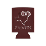 ASL Merchandise "Texas" Sign Language Can Cooler Sleeve