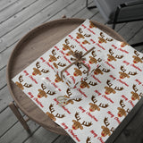 Holiday "ILY Rudolph" ASL Christmas Gift Wrap Paper