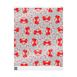 Holiday "ILY Candy Cane" ASL Christmas Gift Wrap Paper
