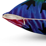 ASL Home Decor "ILY Tie-Dye" ASL Throw Pillow - Multiple Sizes