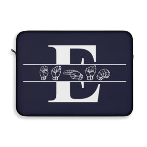 ASL Merchandise "Custom ASL" Sign Language Laptop Sleeve