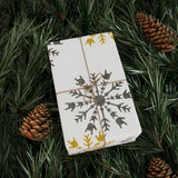 Holiday "ILY Snowflake" ASL Christmas Gift Wrap Paper