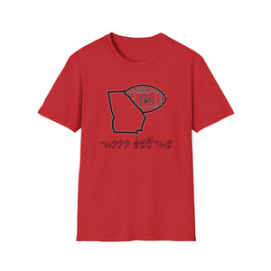 ASL Shirt "GA-Go Dawgs" Unisex Short Sleeve Sign Language T-Shirt