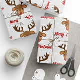 Holiday "ILY Rudolph" ASL Christmas Gift Wrap Paper