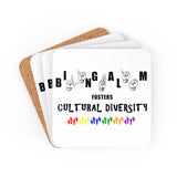 ASL Merchandise "Diversity" Corkback ASL Coaster Set