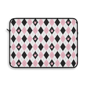 ASL Merchandise "ILY Argyle" Sign Language Laptop Sleeve