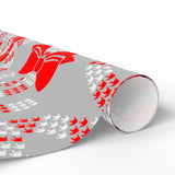 Holiday "ILY Candy Cane" ASL Christmas Gift Wrap Paper