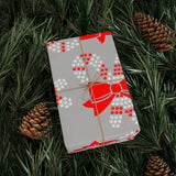 Holiday "ILY Candy Cane" ASL Christmas Gift Wrap Paper