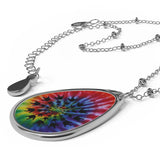 ILY Necklace "ILY Tie-Dye" Sign Language Jewelry