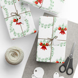 Holiday "ASL Wreath" ASL Christmas Gift Wrap Paper