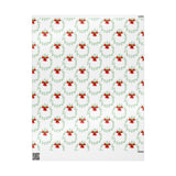 Holiday "ASL Wreath" ASL Christmas Gift Wrap Paper