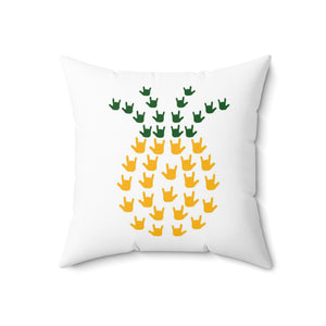 ASL Home Decor "ILY Pineapple" ASL Throw Pillow - Mutliple Sizes