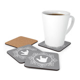 ASL Merchandise "ILY Elegant" Corkback ASL Coaster Set