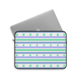 ASL Merchandise "ILY Striped" Sign Language Laptop Sleeve