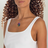 ILY Necklace "ILY Tie-Dye" Sign Language Jewelry