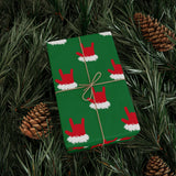Holiday "Santa ILY" ASL Christmas Gift Wrap Paper