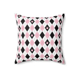 ASL Home Decor "ILY Argyle" ASL Throw Pillow - Multiple Sizes