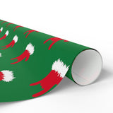Holiday "Santa ILY" ASL Christmas Gift Wrap Paper
