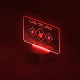 ASL Home Decor "ILY Squared" Sign Language LED Sign