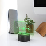 ASL Home Decor "ILY Squared" Sign Language LED Sign