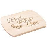 ASL Merchandise "Best Mom" Etched Maple Cutting Board