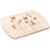 ASL Merchandise "ILY Sprout" Etched Maple Cutting Board