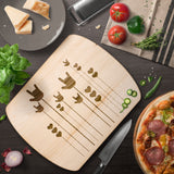 ASL Merchandise "ILY Sprout" Etched Maple Cutting Board