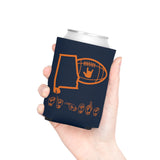 ASL Merchandise "Auburn" Sign Language Can Cooler Sleeve