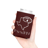 ASL Merchandise "Texas" Sign Language Can Cooler Sleeve