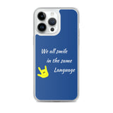 Sign Language Phone Case "Everyone Smiles" ASL iPhone Case