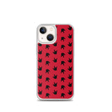 Sign Language Phone Case "ILY Wave" ASL iPhone Case: Red