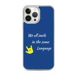 Sign Language Phone Case "Everyone Smiles" ASL iPhone Case