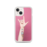 Sign Language Phone Case "ILY Pink" ASL iPhone Case