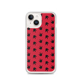 Sign Language Phone Case "ILY Wave" ASL iPhone Case: Red