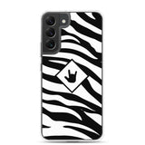 Sign Language Phone Case "ILY Zebra" ASL Samsung Case