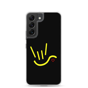 Sign Language Phone Case "ILY Heart" ASL Samsung Case